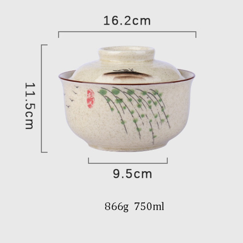 Ramen or Stew Bowl with lid
