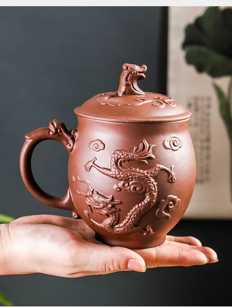 Chinese Purple Clay Teapot 18 oz