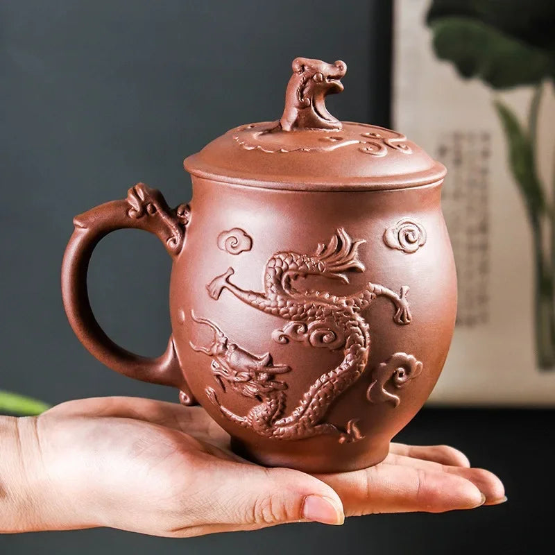 Chinese Purple Clay Teapot 18 oz