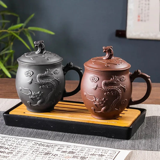 Chinese Purple Clay Teapot 18 oz