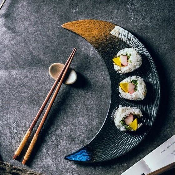 Japanese-style Moon Sushi Plate