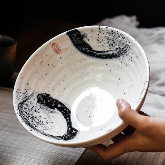 Japanese style large ramen bowl - 30 oz