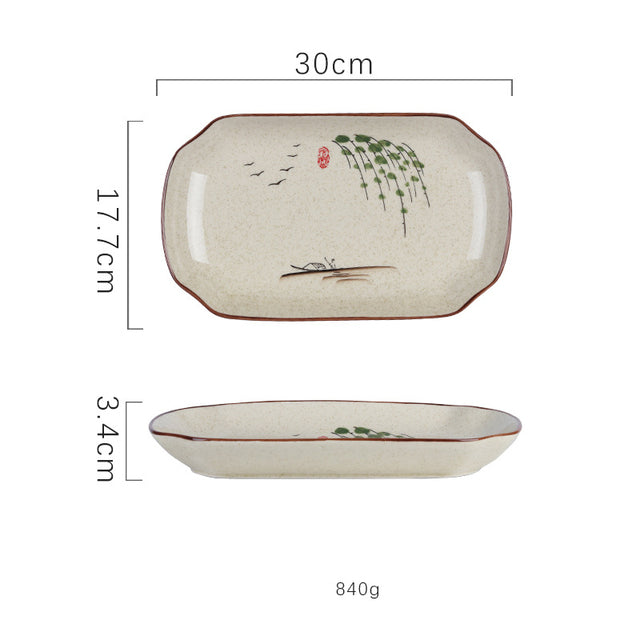 Ceramic Serving Plate - 12Inch